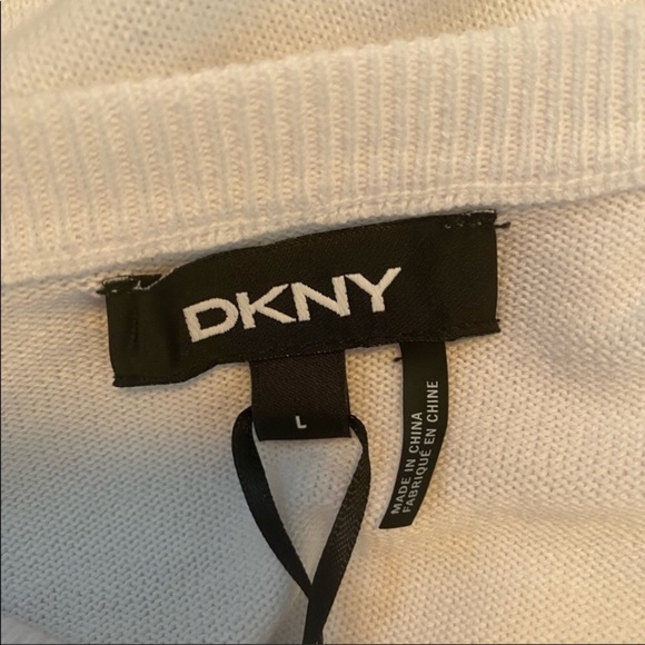 Dkny Tie Dye Lightweight Dolman Sweater - Picture 11 of 11